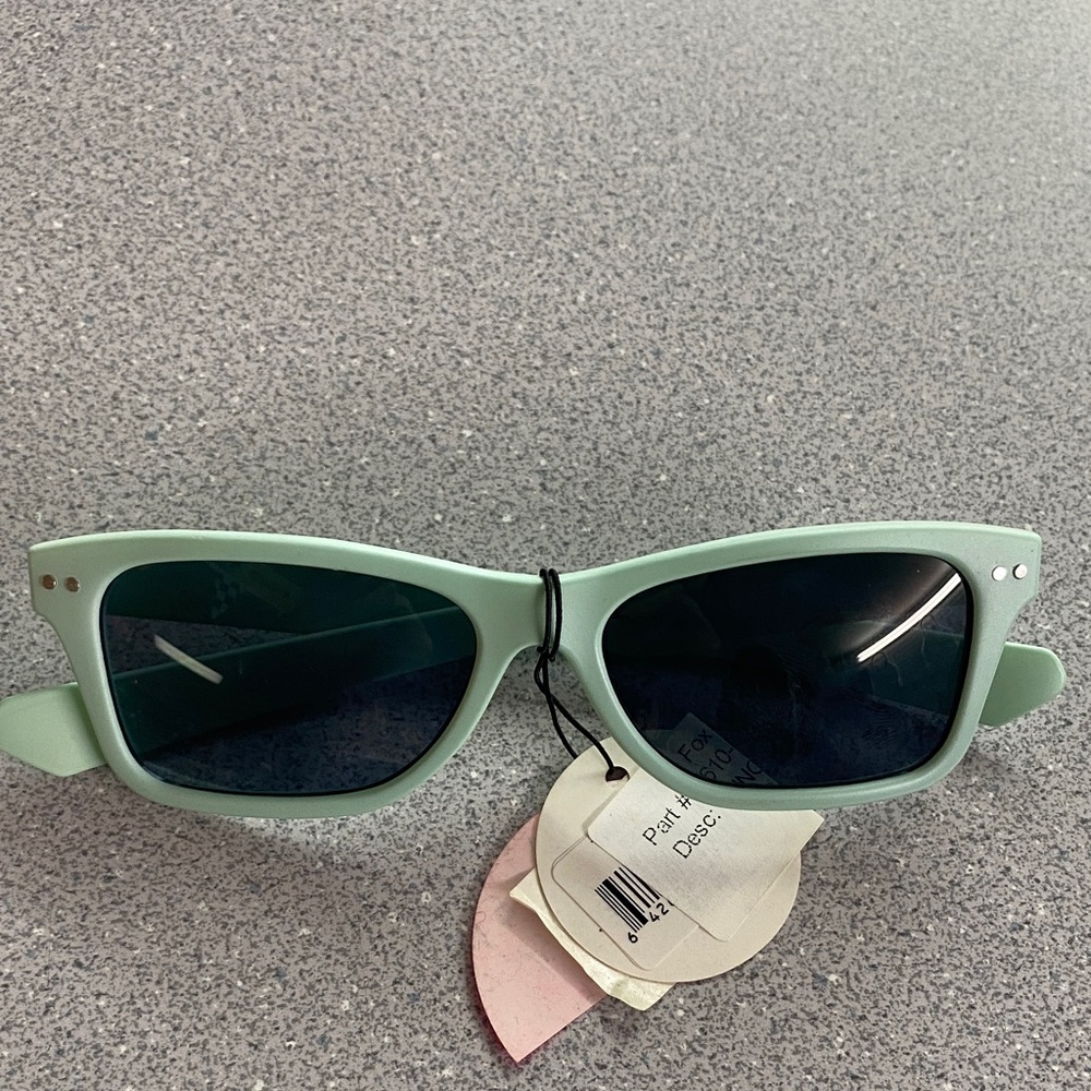 Mint Green Sunglasses